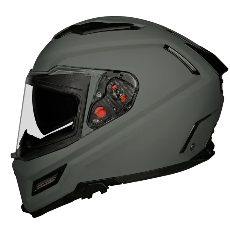 SMK Agnar Solid (MA600) Full Face Helmet - Matt Nardo Grey