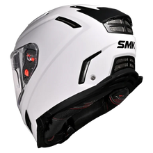Load image into Gallery viewer, SMK Agnar Solid (GL100) Full Face Helmet - White