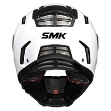 Load image into Gallery viewer, SMK Agnar Solid (GL100) Full Face Helmet - White