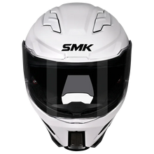 Load image into Gallery viewer, SMK Agnar Solid (GL100) Full Face Helmet - White