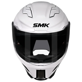 SMK Agnar Solid (GL100) Full Face Helmet - White