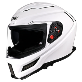 SMK Agnar Solid (GL100) Full Face Helmet - White