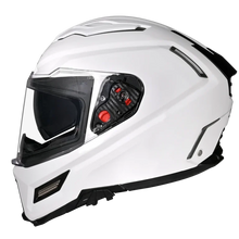 Load image into Gallery viewer, SMK Agnar Solid (GL100) Full Face Helmet - White
