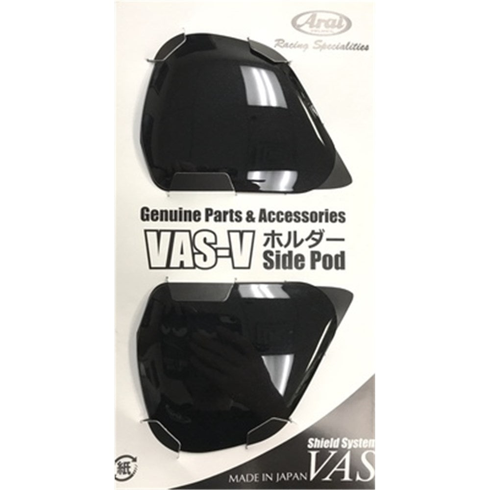 Arai Vas-V Side Pods Set - Diamond Black | Everest Motorcycles