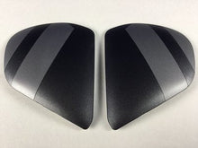 Load image into Gallery viewer, Arai Chaser-X Replacement Side-Pods Fence Set - Frost Silver/Black