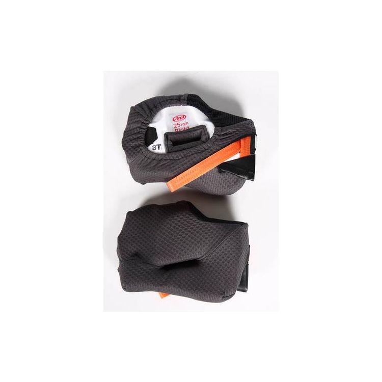 Arai RX-Q / Corsair V Replacement Helmet Cheek Pads 30MM | Everest Motorcycles