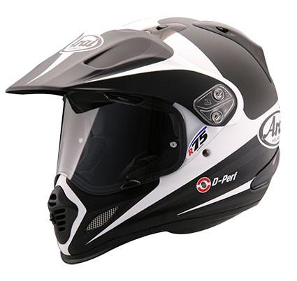 Arai XD-4 Replacement Helmet Peak Route - White