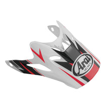 Load image into Gallery viewer, Arai VX-Pro 4 Tip Replacement Helmet Peak - Red