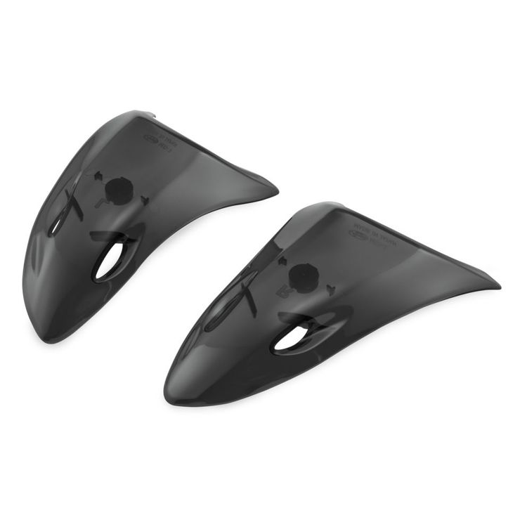 arai xd4 dark smoke Arai XD-4 Helmet Diffuser Set - Dark Smoke