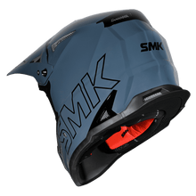 Load image into Gallery viewer, SMK Allterra Solid (GL501) MX Helmet - Shark Skin Blue
