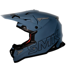 Load image into Gallery viewer, SMK Allterra Solid (GL501) MX Helmet - Shark Skin Blue