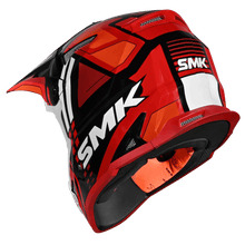 Load image into Gallery viewer, SMK Allterra X-Sprint (GL231) MX Helmet - Black/Red/White