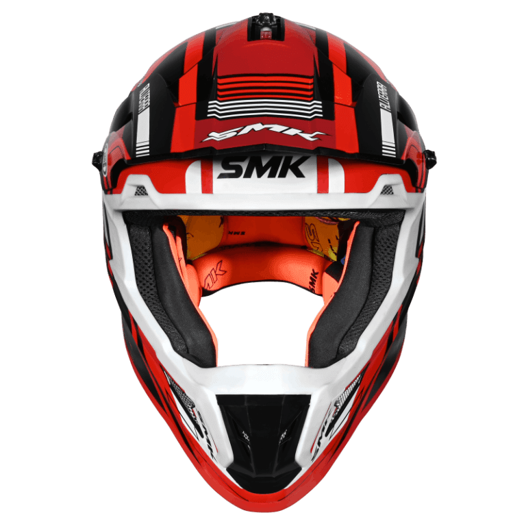 SMK Allterra X-Sprint (GL231) MX Helmet - Black/Red/White
