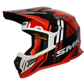 SMK Allterra X-Sprint (GL231) MX Helmet - Black/Red/White