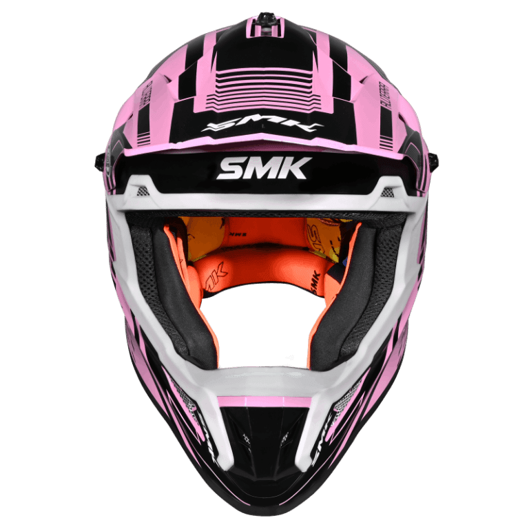 SMK Allterra X-Sprint (GL921) MX Helmet - Pink/Black/White