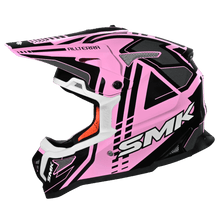 Load image into Gallery viewer, SMK Allterra X-Sprint (GL921) MX Helmet - Pink/Black/White