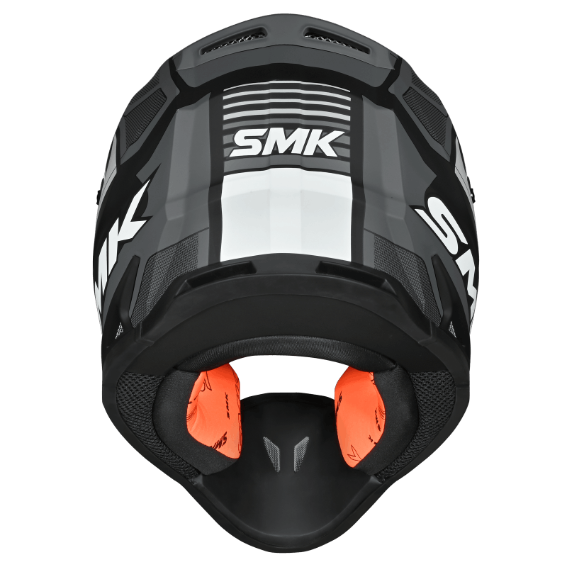 SMK Allterra X-Sprint (MA261) MX Helmet - Matt Black/Grey/White