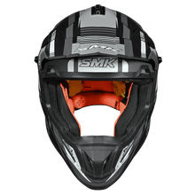 Load image into Gallery viewer, SMK Allterra X-Sprint (MA261) MX Helmet - Matt Black/Grey/White