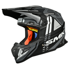 Load image into Gallery viewer, SMK Allterra X-Sprint (MA261) MX Helmet - Matt Black/Grey/White