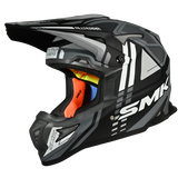 SMK Allterra X-Sprint (MA261) MX Helmet - Matt Black/Grey/White