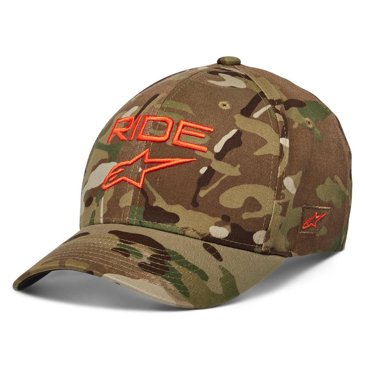 Alpinestars Ride Multicam Camo Green/Orange Hat