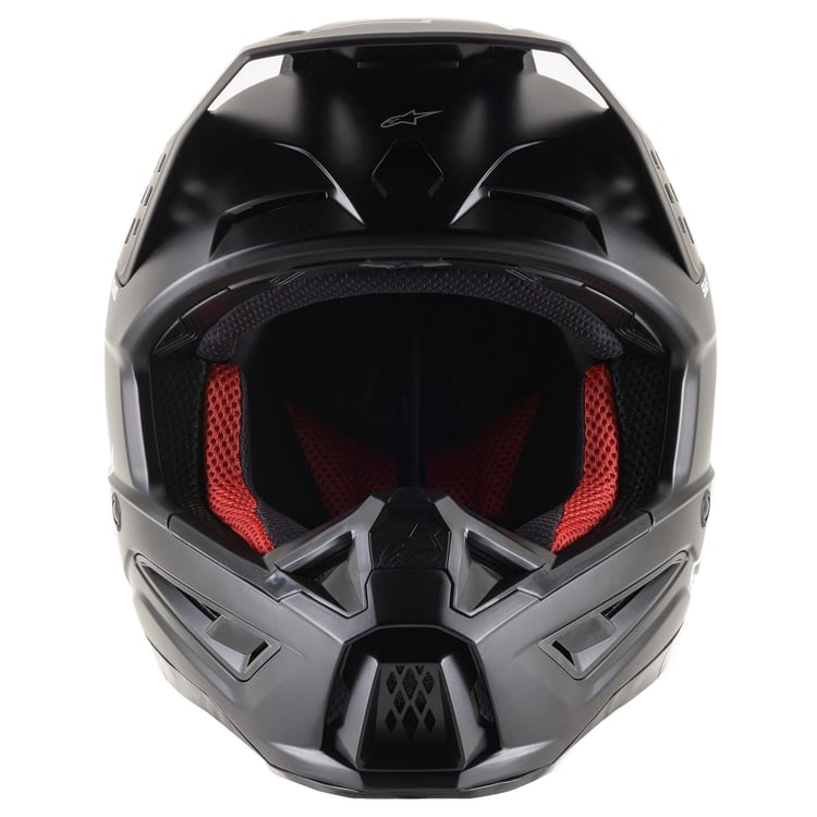 Alpinestars SM5 Solid Helmet Black - View 2 | Everest Motorcycles