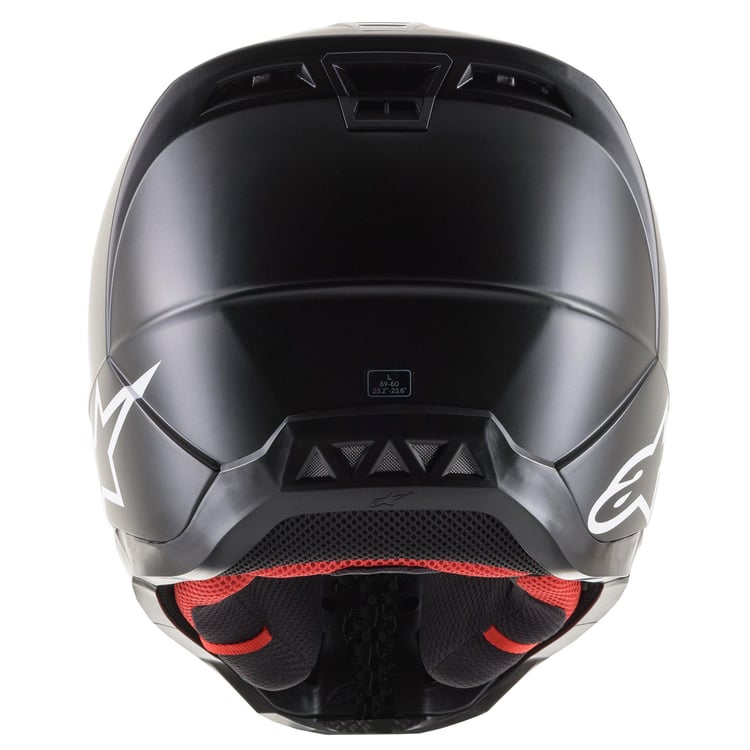 Alpinestars SM5 Solid Helmet Black - View 5 | Everest Motorcycles