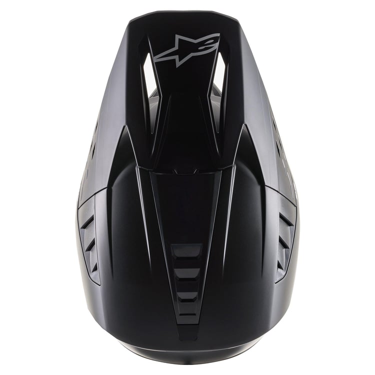 Alpinestars SM5 Solid Helmet Black - View 6 | Everest Motorcycles