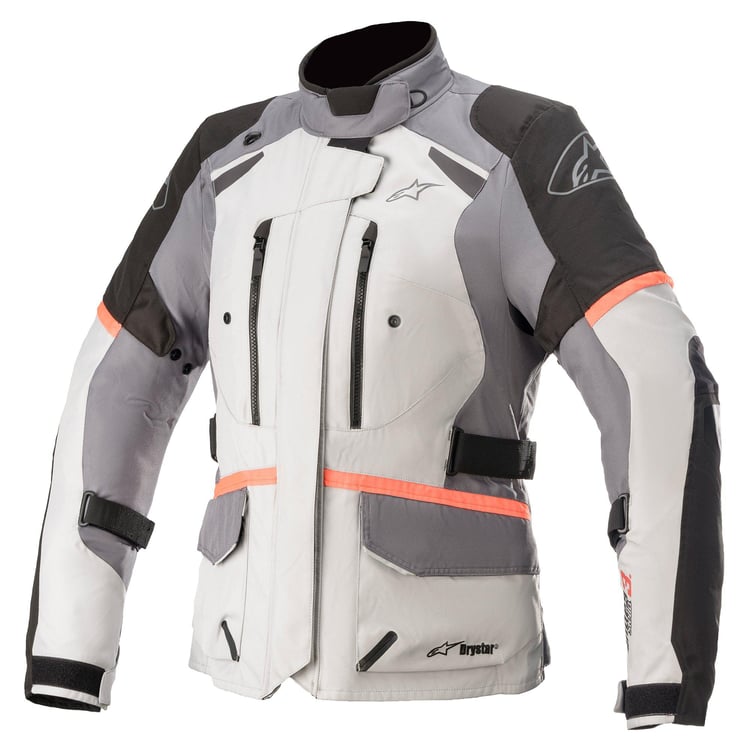Alpinestars Stella Andes V3 Waterproof Women's Motorcycle Jacket - Grey