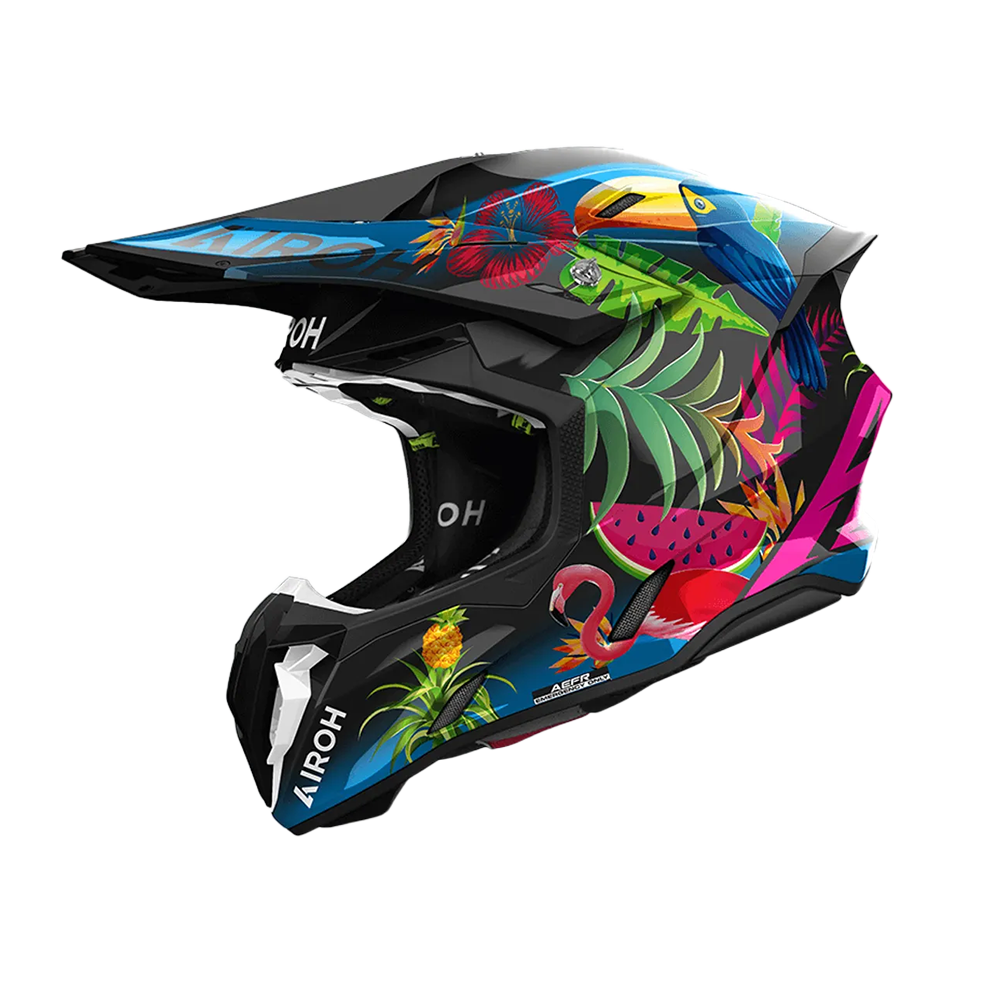 Airoh Twist 3.0 Helmet - Amazonia Gloss