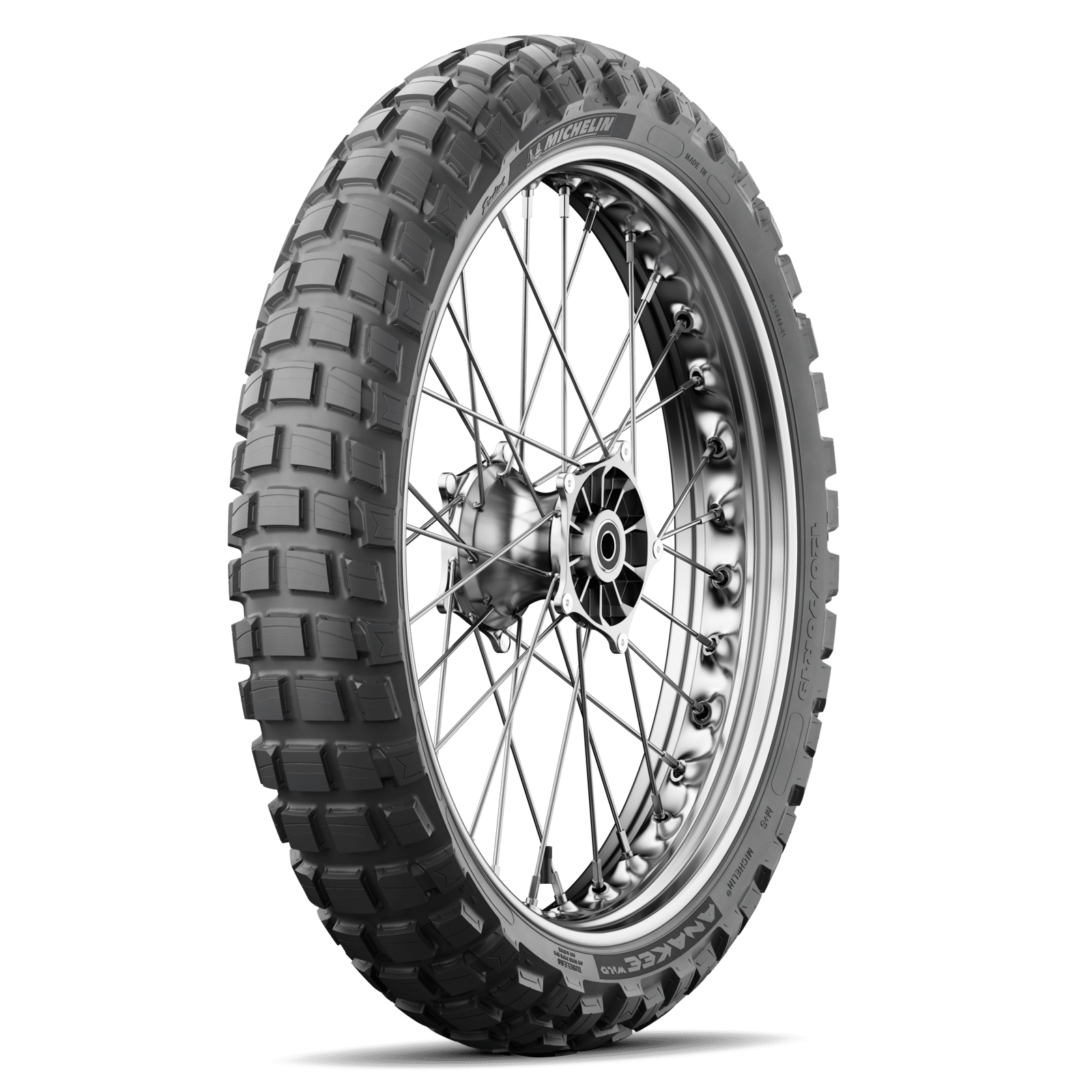 Michelin Anakee Wild Front Tyre 80/90-21 48S Tube Type