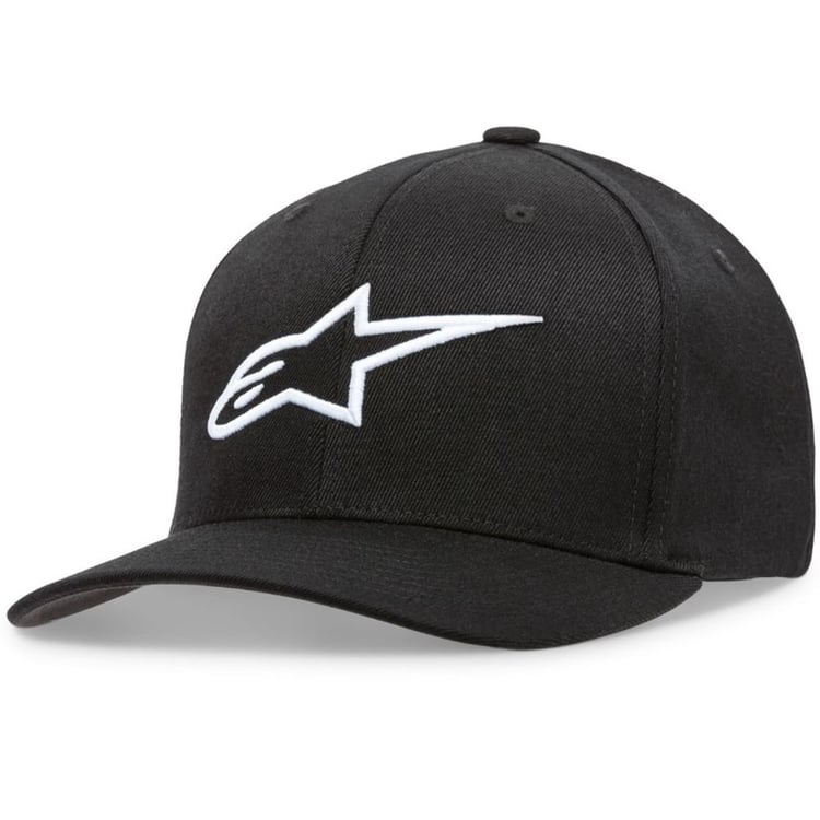 Alpinestars Kids Ageless Black/White Curve Hat