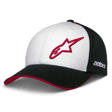 Load image into Gallery viewer, Alpinestars Sessionized Hat - White/Black/Red