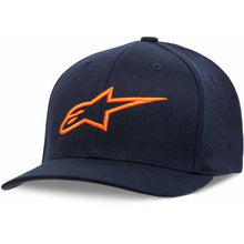 Load image into Gallery viewer, Alpinestars Ageless Curve Hat - Navy/Orange