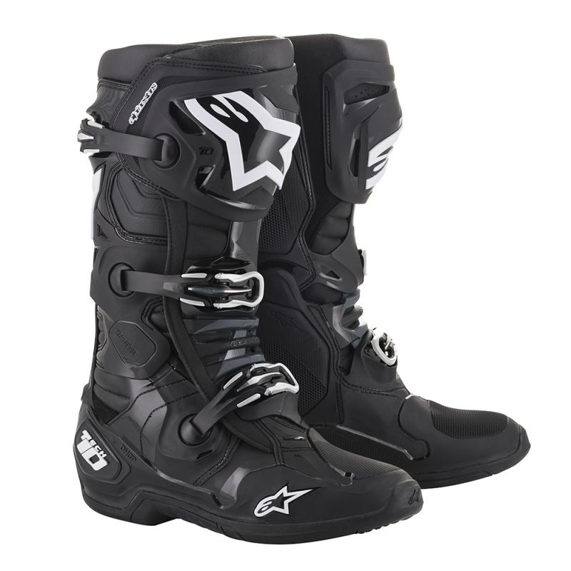 Alpinestars Tech 10 MX Boots - Black - MotoHeaven