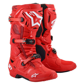 Alpinestars TECH 10 Boots - Red - MotoHeaven