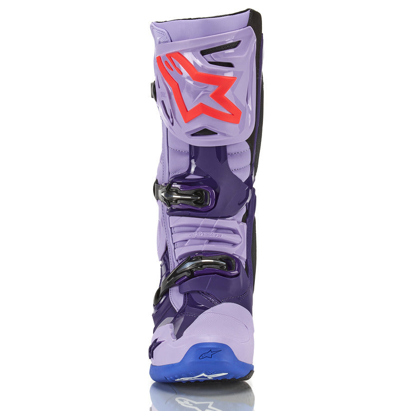 Alpinestars Tech 10 Boots - Violet Lavander - View 4 | Everest Motorcycles