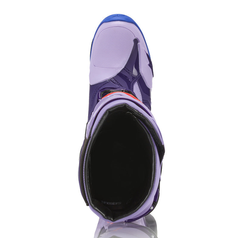 Alpinestars Tech 10 Boots - Violet Lavander - View 5 | Everest Motorcycles