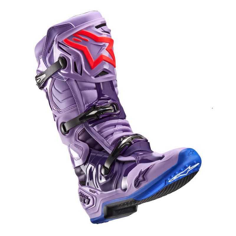 Alpinestars Tech 10 Boots - Violet Lavander - View 6 | Everest Motorcycles