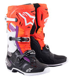 Alpinestars Tech 10 Black/Fluro Red/Fluro Orange/White Boots