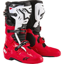 Load image into Gallery viewer, Alpinestars Tech 10 Enduro Boots - Bright Red/Black White