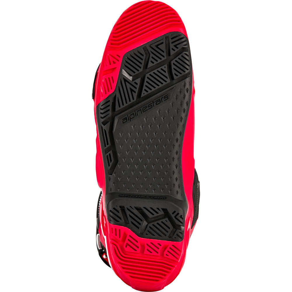 Alpinestars Tech 10 Enduro Boots - Bright Red/Black White