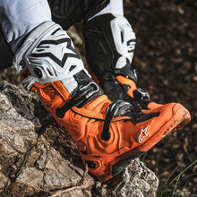 Load image into Gallery viewer, Alpinestars Tech 10 Enduro Boots - Fluro Orange Black White