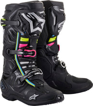 Load image into Gallery viewer, Alpinestars Tech 10 Supervented Black/Hue Boots - View 1 | Everest Motorcycles