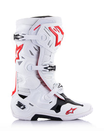 Alpinestars Tech 10 Supervented White/Bright Red Boots - View 2 | Everest Motorcycles