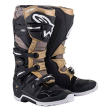Load image into Gallery viewer, Alpinestars Tech 7 Drystar Enduro Boots - Black Grey Gold
