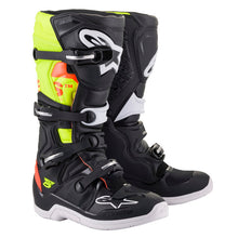 Load image into Gallery viewer, Alpinestars 2015 Tech 5 Boots - Black Fluo Red/ Fluro Yellow
