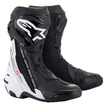 Load image into Gallery viewer, Alpinestars Supertech R V2 Motorcycle Boots - Black/White - MotoHeaven
