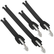 Load image into Gallery viewer, Alpinestars Strap Set &quot;14 Fits Tech 7/Tech 5/Tech 3 With Aluminium Bridge (x4) - Black