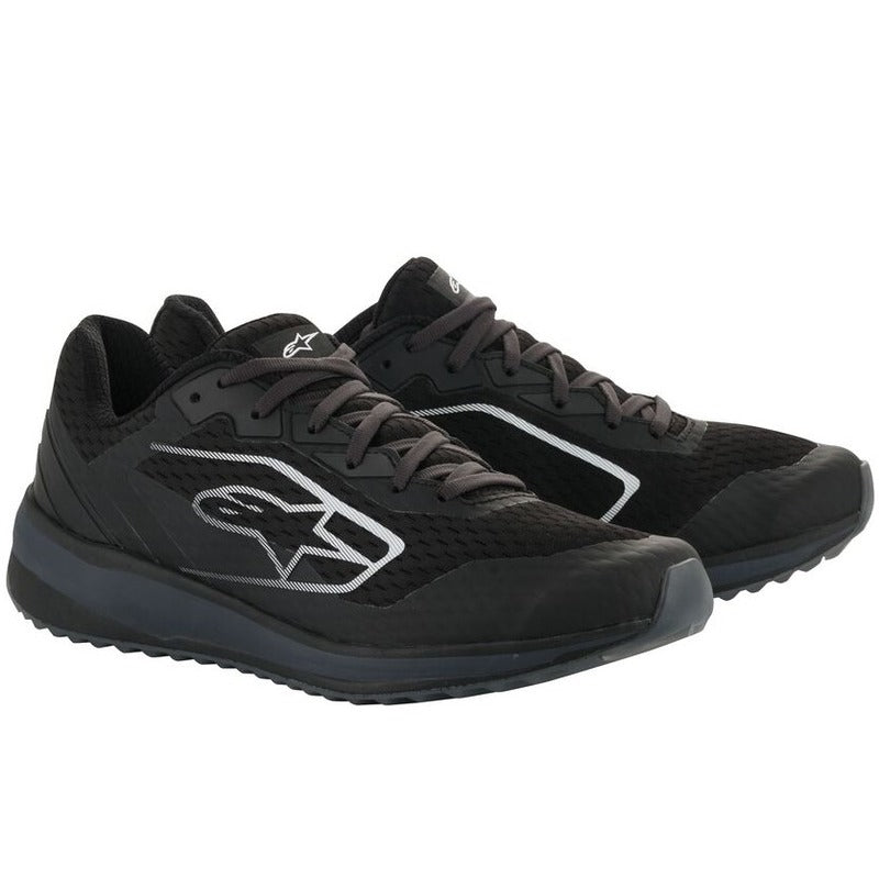 Alpinestars Meta Road Shoe - Blue/Dark/Grey - View 1 | Everest Motorcycles